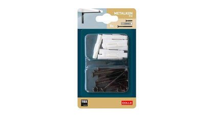Tvirtinimo detalės Dolle MetalkonFix, 45x4.5 mm, 8 vnt.