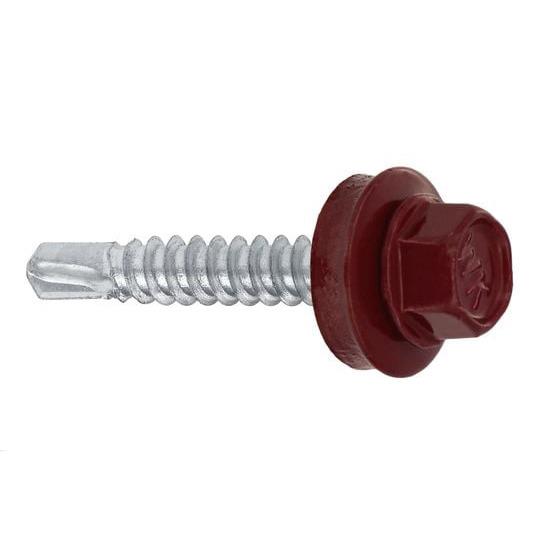 Self-tapping screw Wkret-Met WF, RAL3005, 4.8 mm x 19 mm, 250 pcs.