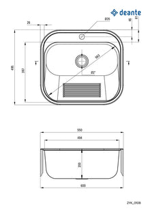 FARM DISHWASHER DEANTE ZYK_010B