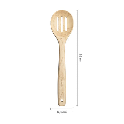 Fiskars Pasta Spoon 1075684, 29 cm, brown