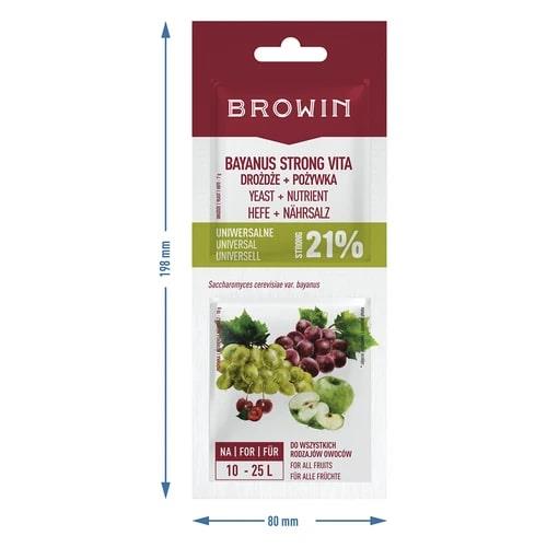 Zestaw Browin 400537, biały/czerwony