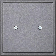 Recessed blanking cover LIREGUS MODERN, matt black