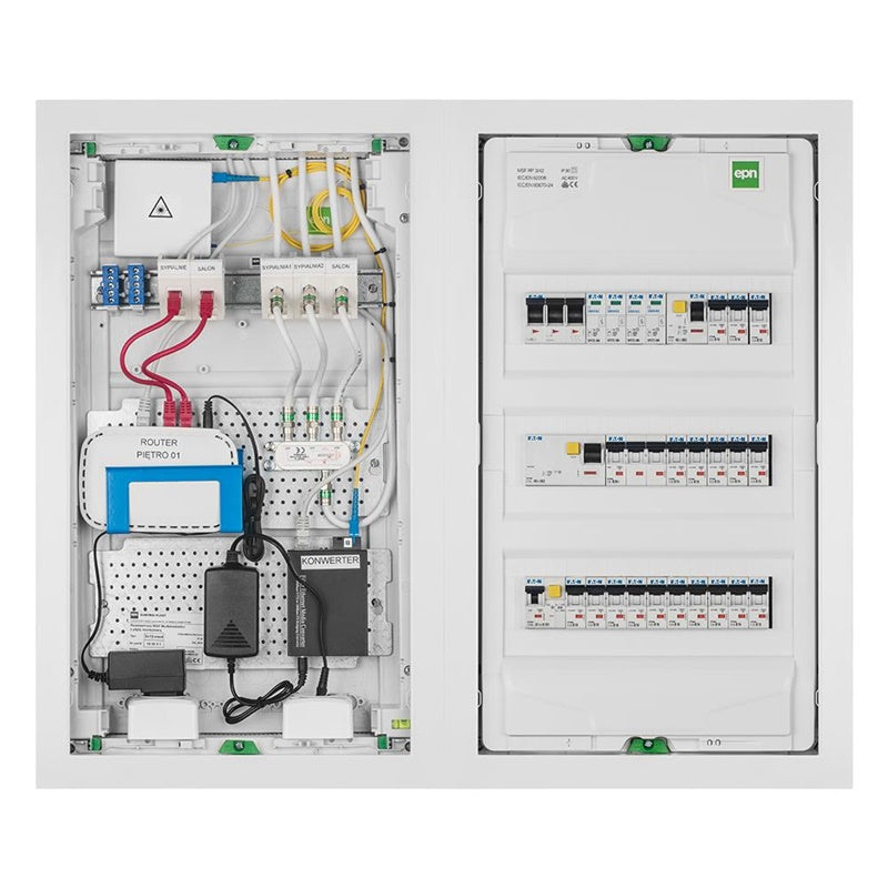 Rozdzielnica modułowa Elektroplast MSF 3X12, podtynkowa, IP30, 36mod.