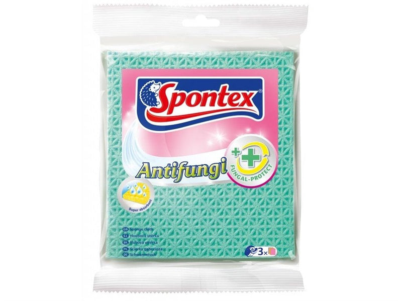 Spontex Antifungi Wipes, 3 pcs.