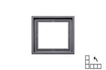 Single frame LIREGUS MODERN, black matte
