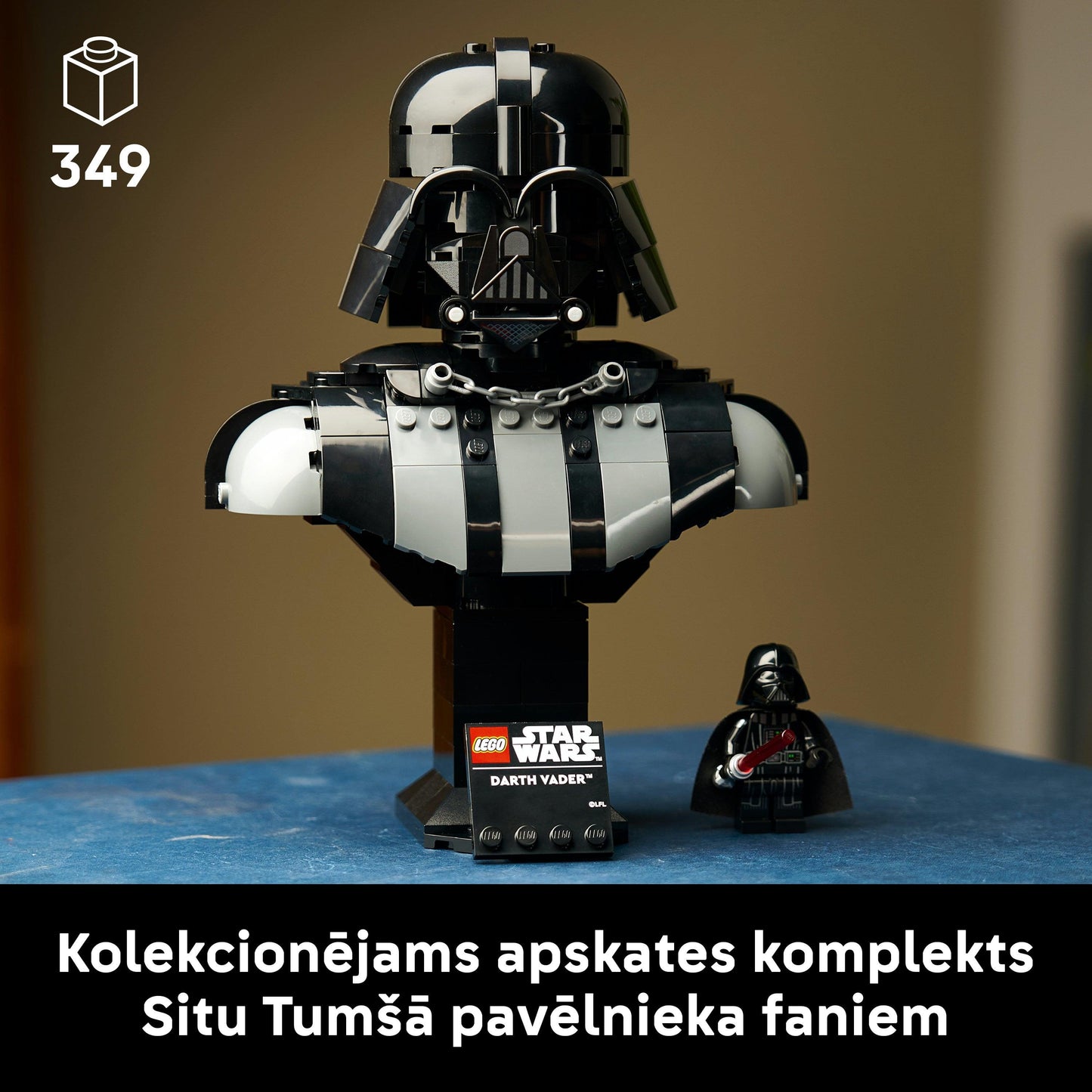 Konstruktor LEGO StarWars Darto Veiderio biustas 75439,349vn