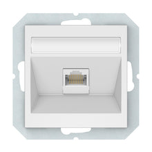 Computer outlet VILMA QR1000, matt white