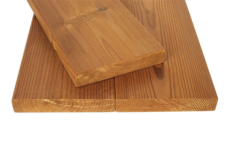 Deska tarasowa z drewna termowanego, 26x140x2400 mm