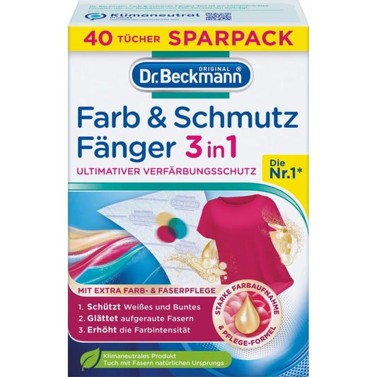 Dr. Beckmann 3in1 Laundry Sheets 40pcs