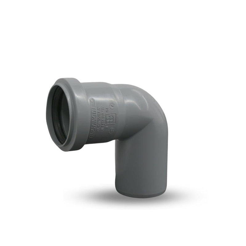 Internal sewage elbow, Ø 50 mm, 87°