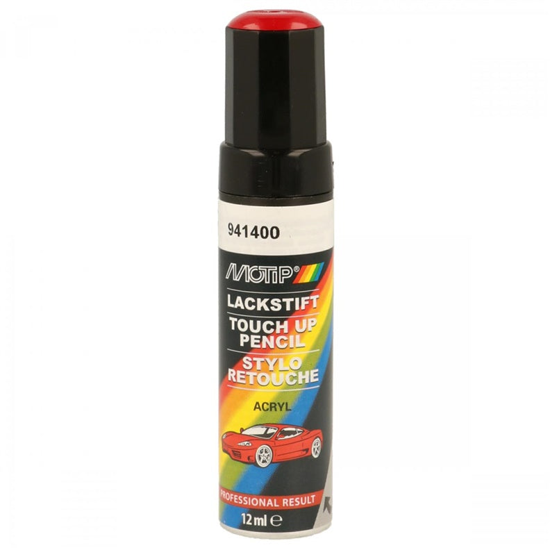 LAKIER MOTIP 941400 CZERWONY POŁYSK 12ML