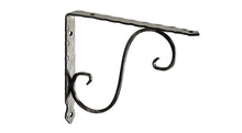 Lentynos laikiklis Dolle Ornament, 115x150 mm, juoda