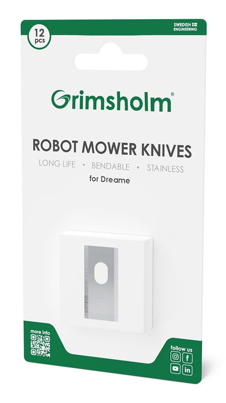 Peiliukai robotui Grimsholm DREAME, 12 vnt.