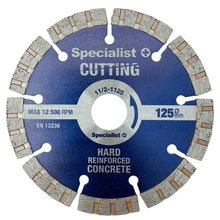 Deimantinis diskas Specialist+ Premium, 125mm x 22mm x 10mm