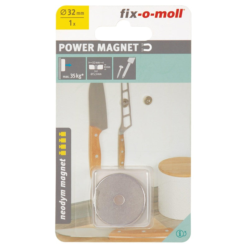 MAGNETAS PRISUKAMAS 32X8MM 1VNT