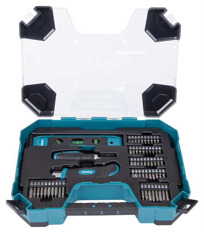 Zestaw końcówek i wierteł Makita 104 szt. E-22604