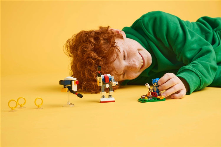 CONSTR LEGO SONIC ZMIERZ SIĘ Z OBOZOWYM OGNISKIEM 77001