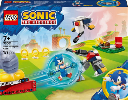 CONSTR LEGO SONIC ZMIERZ SIĘ Z OBOZOWYM OGNISKIEM 77001