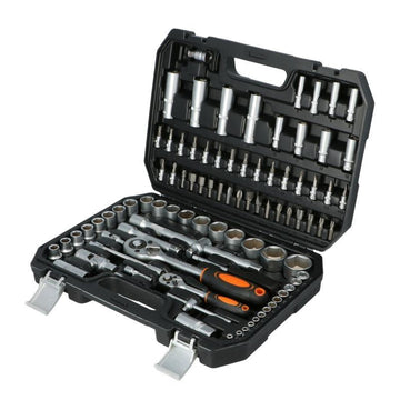Galvučių komplektas Faster Tools FT313-05, 94 vnt.