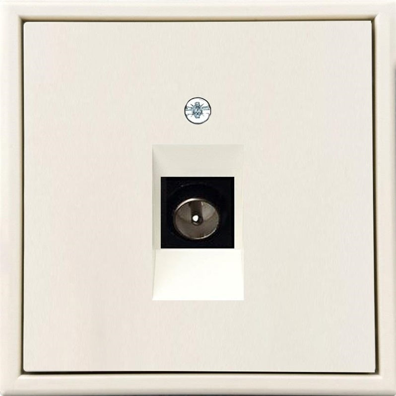 Antenna socket LIREGUS MODERN, matte sand