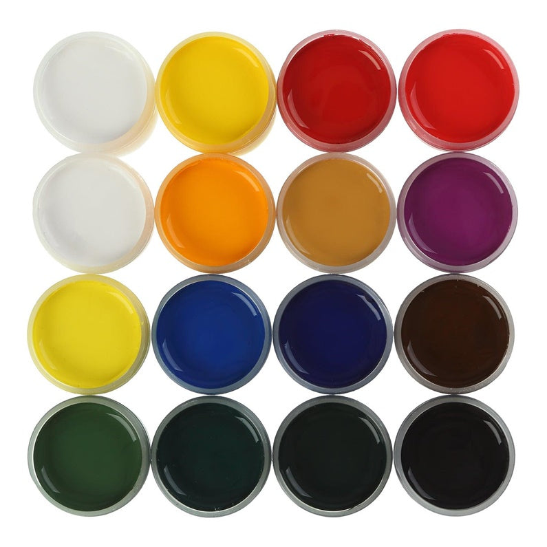 Zibi Classic Kids Gouache Paint, 320 ml, 16 pcs.