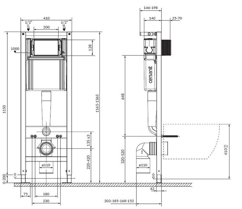 KOMPLEKTAS UNIT CERSANIT AGIS JUOD C717