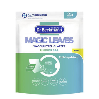 Chusteczki do prania Dr. Beckmann Magic Leaves Uniwersalne, 25 szt.