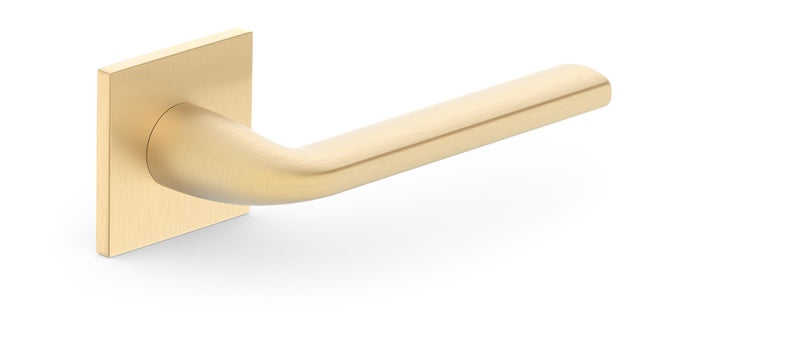 Door handle, indoor Q Slim Brushed Gold BELLA Q SLIM, gold