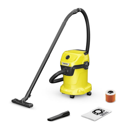 Kärcher WD 3 1.628-130.0 Wet & Dry Vacuum Cleaner, 1000 W