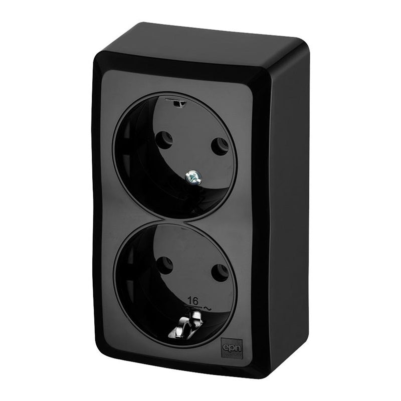 Double socket ELEKTRO-PLAST BERG