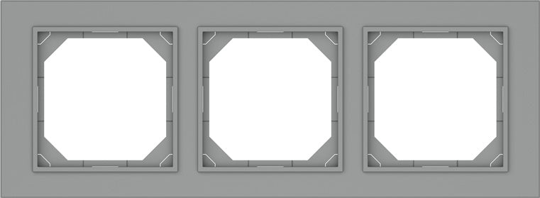 Triple frame VILMA QR1000, grey