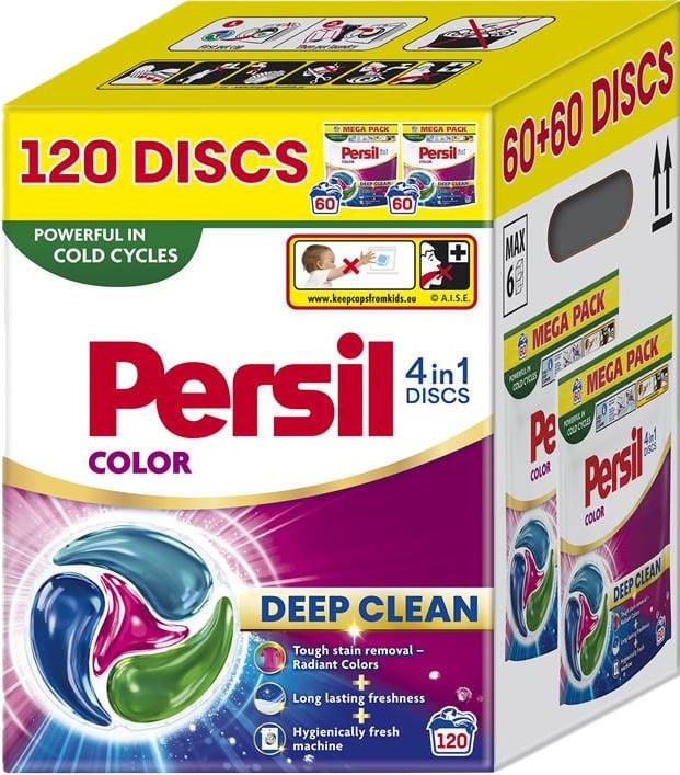 Skalbimo kapsulės Persil Deep Clean Color, 120 vnt.