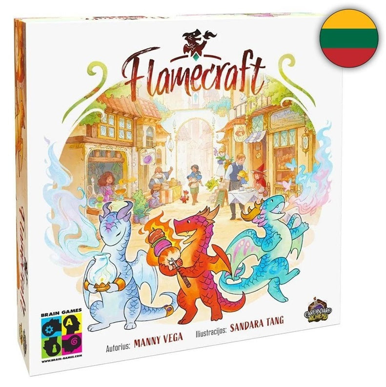 Gra planszowa Brain Games Flamecraft, LT