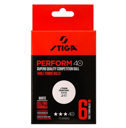 Stiga Table Tennis Ball, 40mm, 6 pcs.