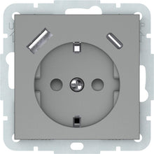 Socket+A+C VILMA QR1000, grey