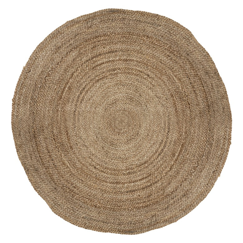 Kilimas Atmosphera Jute 181000, smėlio ruda, D120 cm