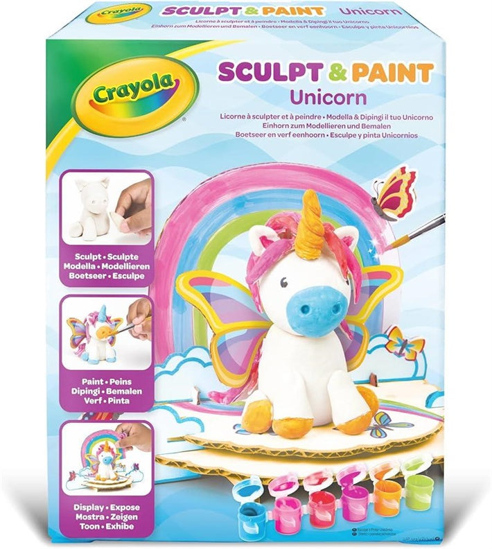 KŪRYB RINK CRAYOLA SCULPT&PAINTUNICORN