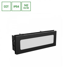 Įmontuojamas lauko šviestuvas LED 6W CCT 850lm IP54 juodas