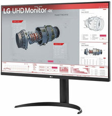 Monitor LG 32BR55UK-B, VA, 60 Hz, 4K UHD, 31.5"
