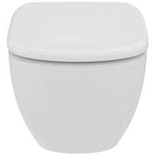 Wall-hung toilet, Tesi, with seat, 365x535 mm