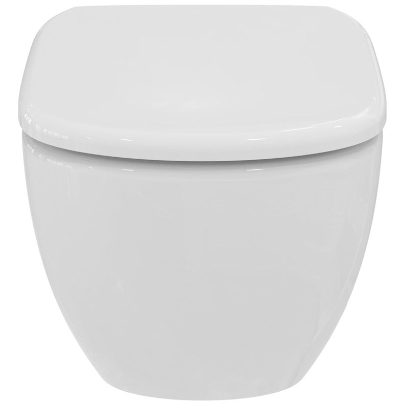 Wall-hung toilet, Tesi, with seat, 365x535 mm