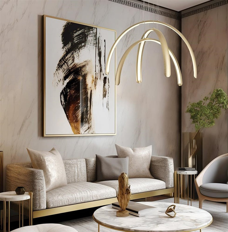 Viokef Megan pendant light, 41 W, 3000 K
