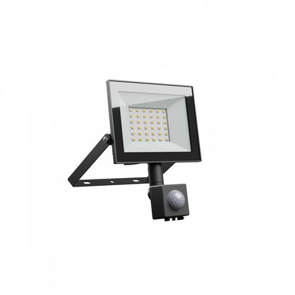 OUTDOOR LED FLOODLIGHT WITH MOTION SENSOR 30W 230V NW IP44