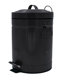 Kosz na śmieci Ridder, czarny, 5 l