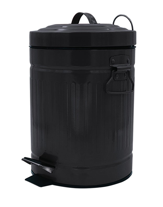 Kosz na śmieci Ridder, czarny, 5 l