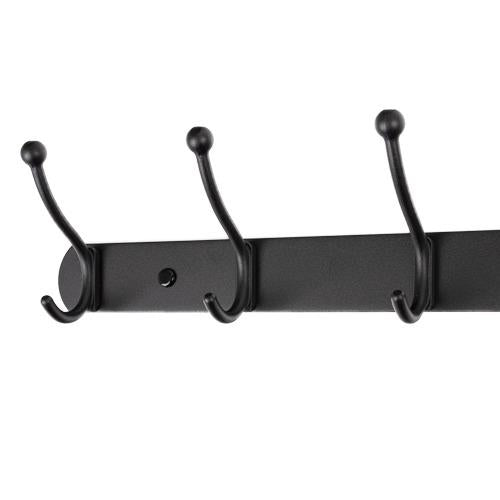 Domax clothes hanger, 41 cm x 3.7 cm, black