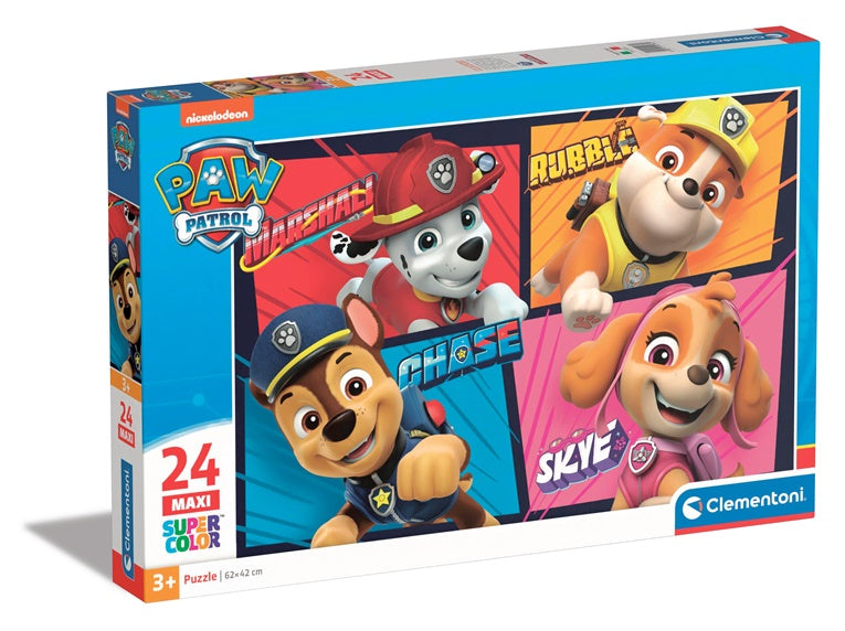 Dėlionė Clementoni PAW PATROL MAXI 24238, 62 cm x 42 cm