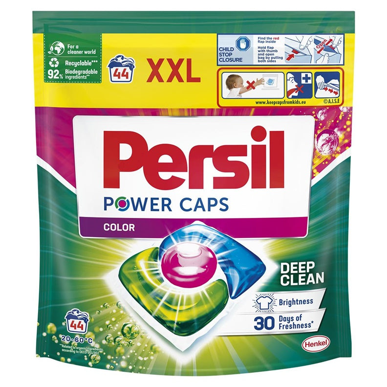 CAPSULES SK PERSIL POWER CAP COLOR 44PCS