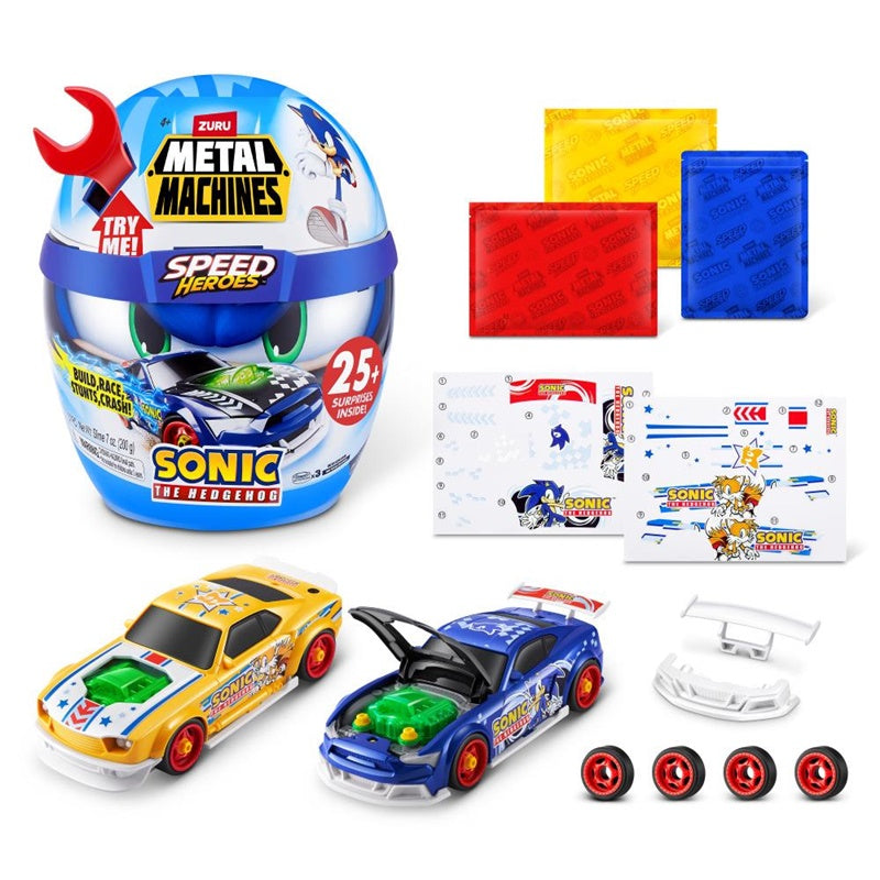 Transporto žaislų rinkinys Zuru Metal Machines Sonic 67128