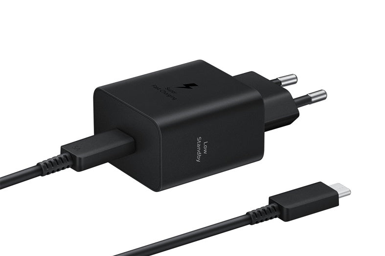 Phone charger Samsung EP-T4511XBEGEU, 1xUSB Type C 45W